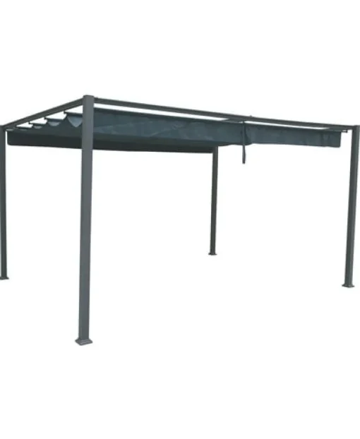 Cobertura para pérgola palmeira cinza ardósia