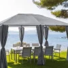 Cobertura para Pérgola SANTORINI cinza ardósia