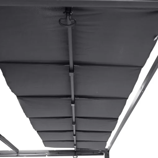 Cobertura para pérgula MOAI cinza ardósia 3x4m