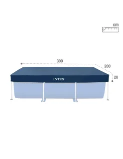 Cobertura retrátil para piscina tubular 2x3m