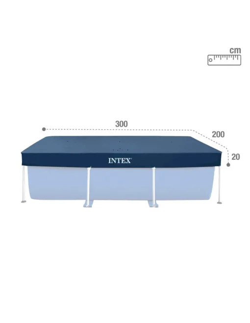 Cobertura retrátil para piscina tubular 2x3m