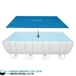 Cobertura SOLAR para piscina 1,86x3,78m