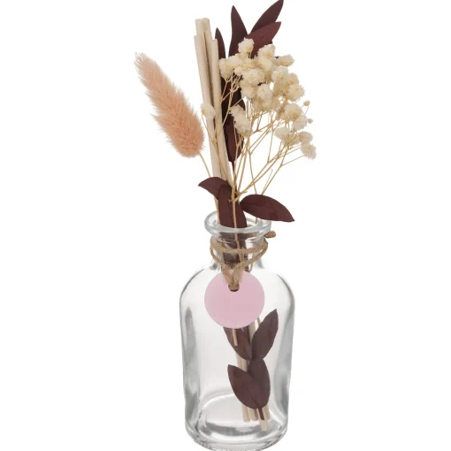 Coffret em forma de gaiola com vela e difusor linho PAOLA