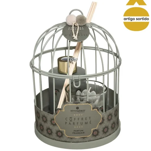 Coffret gaiola com vela e difusor