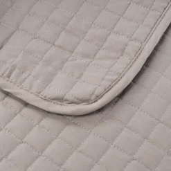 Colcha de casal GRACE taupe 250x250cm