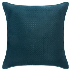 Colcha e 2 capas de almofada DOLCE VITA azul petróleo 240x260cm
