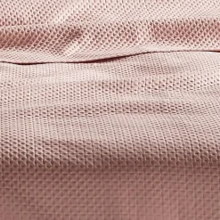 Colcha e 2 capas de almofada DOLCE VITA rosa claro 240x260cm