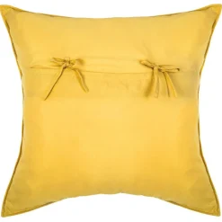 Colcha e 2 capas de almofada TRESSE ocre 240x260cm