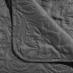 Colcha e duas capas ARABESQUE cinza 240x260cm