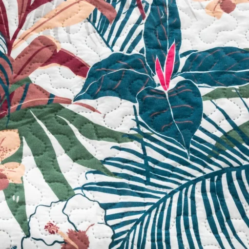 Colcha JUNGLE azul 220x240cm