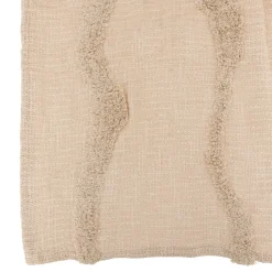 Colcha SLUB tuft bege 240x260cm