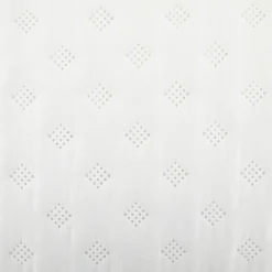 Colcha 240x260cm e 2 capas de almofada KALIA branca 60x60cm