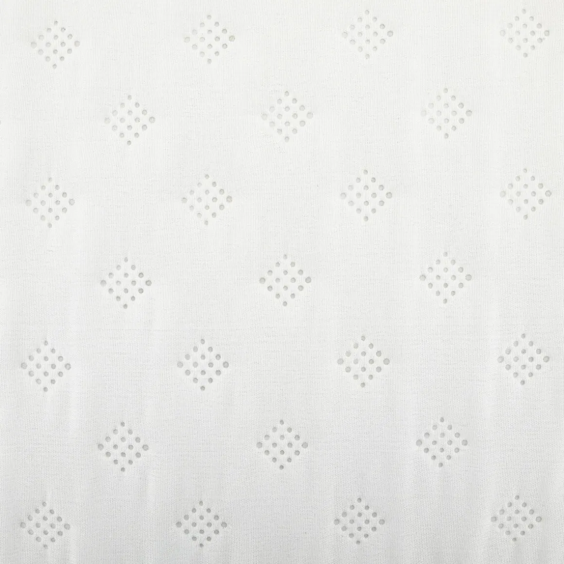 Colcha 240x260cm e 2 capas de almofada KALIA branca 60x60cm