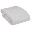 Colcha 240x260cm e 2 capas de almofada KALIA bege 60x60cm