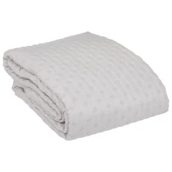 Colcha 240x260cm e 2 capas de almofada KALIA bege 60x60cm