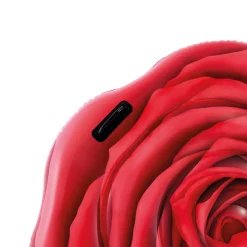Colchão insuflável rosa vermelha