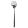 Colher de mesa LUNE inox com cabo preto
