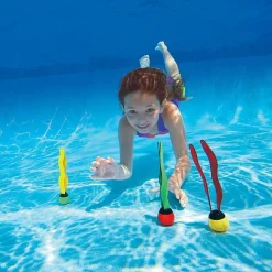 Conjunto 3 algas onduladas para piscina