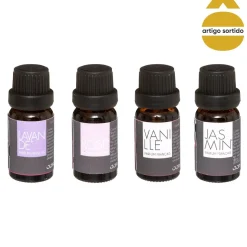 Conjunto 4 frascos óleo perfumado 10ml