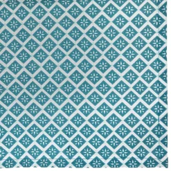 Conjunto 4 guardanapos azul 40x40cm