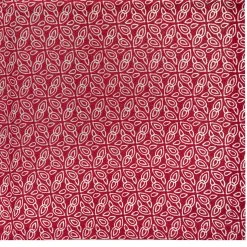 Conjunto 4 guardanapos vermelho 40x40cm