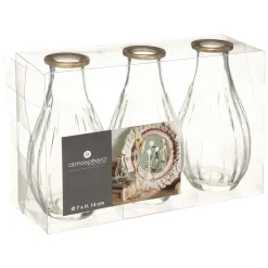 Conjunto 3 jarras de vidro WONDER 14cm