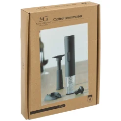 Conjunto 4 peças para vinho