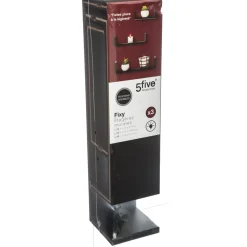 Conjunto 3 prateleiras pretas 22/32/42cm