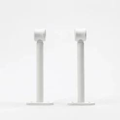 Conjunto 2 suportes branco mate 150mm