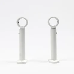 Conjunto 2 suportes branco 90mm