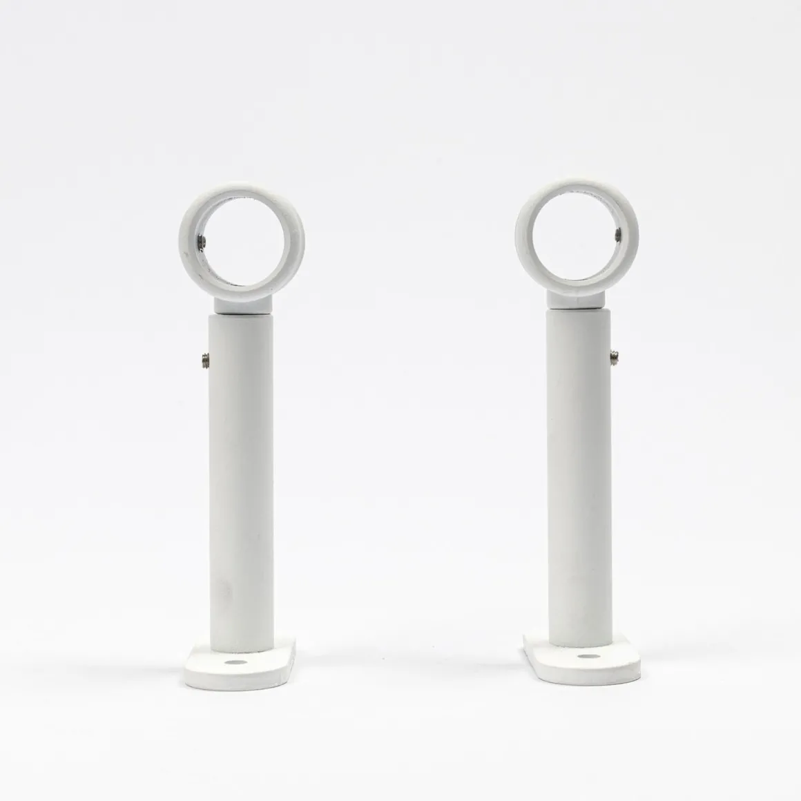 Conjunto 2 suportes branco 90mm