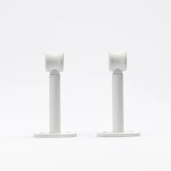 Conjunto 2 suportes branco 90mm