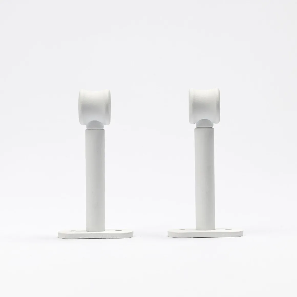 Conjunto 2 suportes branco 90mm