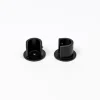 Conjunto 2 suportes mural preto mate