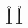 Conjunto 2 suportes preto mate 150mm
