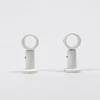 Conjunto 2 suportes varão branco