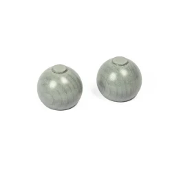Conjunto 2 terminais bola cinza