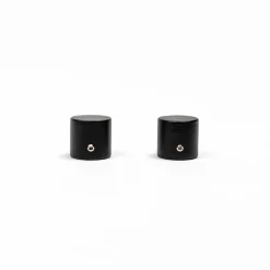 Conjunto 2 terminais BOUCHON preto mate