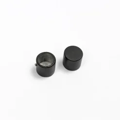 Conjunto 2 terminais BOUCHON preto mate