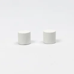 Conjunto 2 terminais BOUCHON branco mate