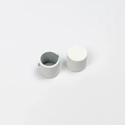Conjunto 2 terminais BOUCHON branco mate