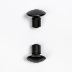 Conjunto 2 terminais CHAMPIGNON preto