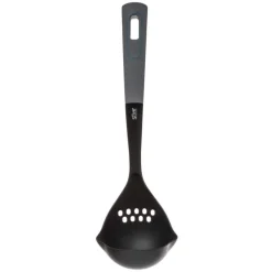 Conjunto 5 utensílios preto com suporte