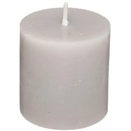 Conjunto 4 velas rústicas taupe