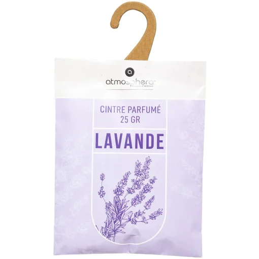 Conjunto de 3 ambientadores lavanda para roupeiro