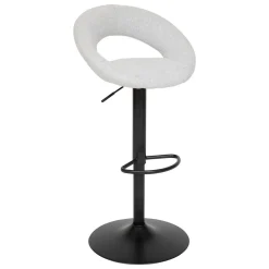 Conjunto de 2 bancos bar SASHA cinza 103cm