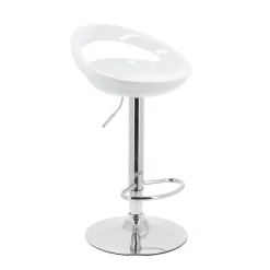 Conjunto de 2 bancos de bar SALSA branco