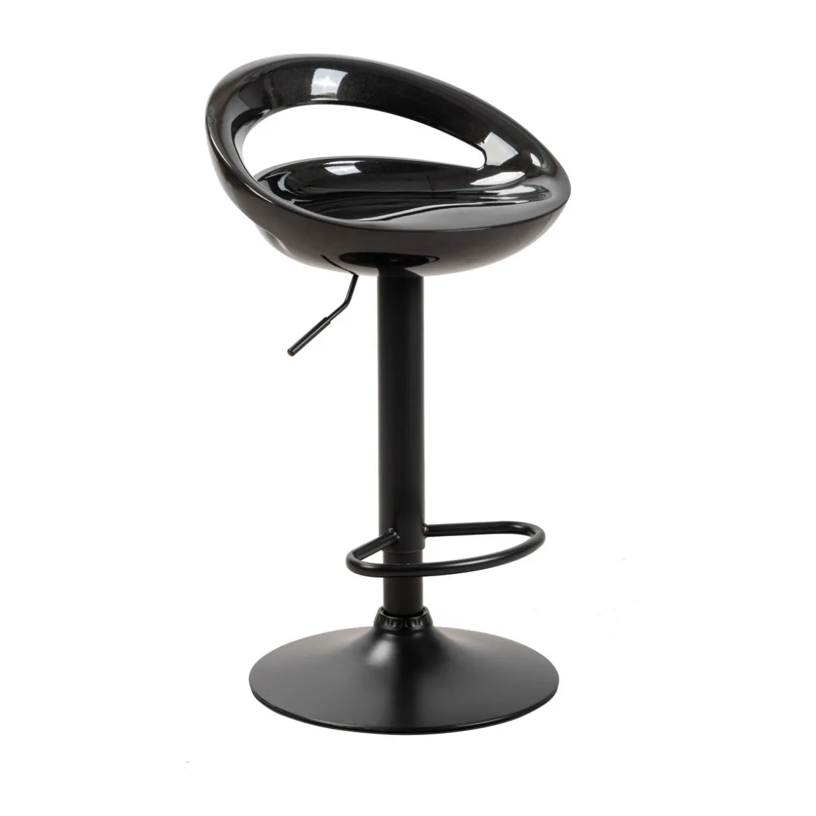 Conjunto de 2 bancos de bar SALSA preto