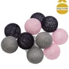 Conjunto de 10 bolas led