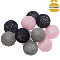 Conjunto de 10 bolas led